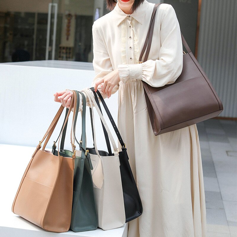 Sac Bandoulière à Epaule Classique en Cuir