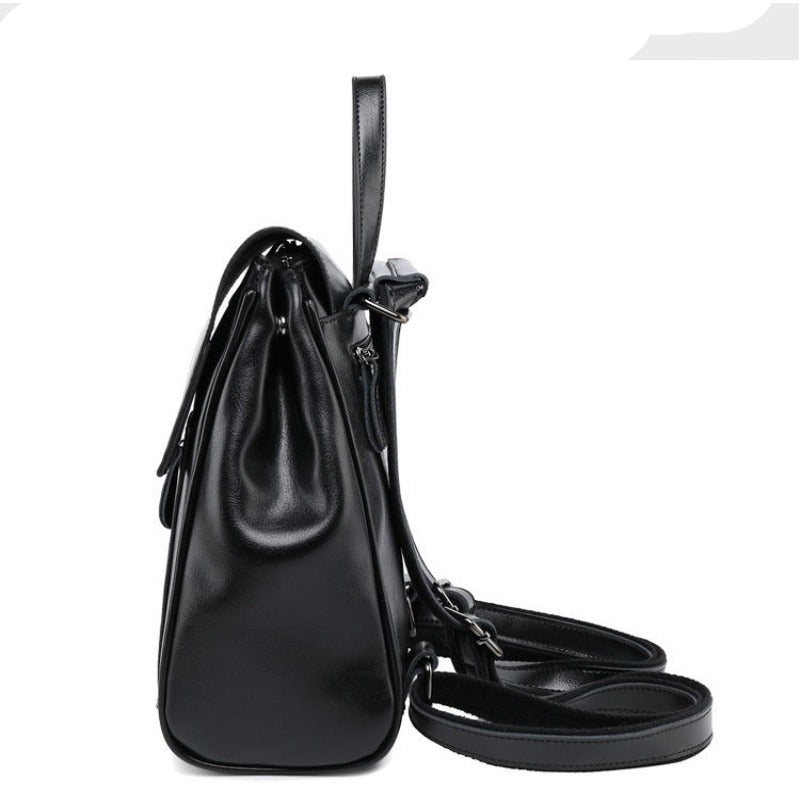 Sac à Dos et Porté Épaule Simple à Rabat pour Femme
