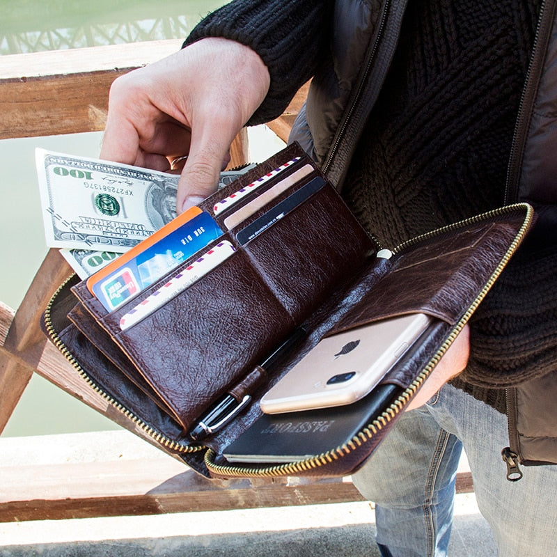 Portefeuille Pochette à Bandoulière Décontracté pour Téléphone