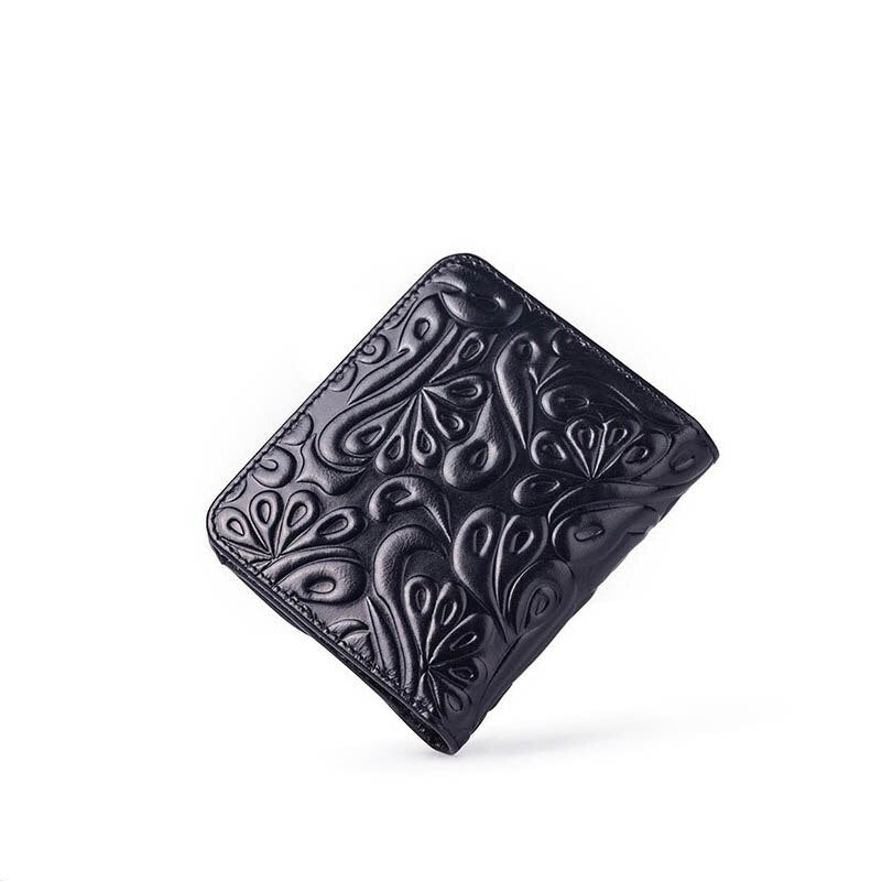 Porte Carte Imprimé en Cuir de Luxe pour Femme
