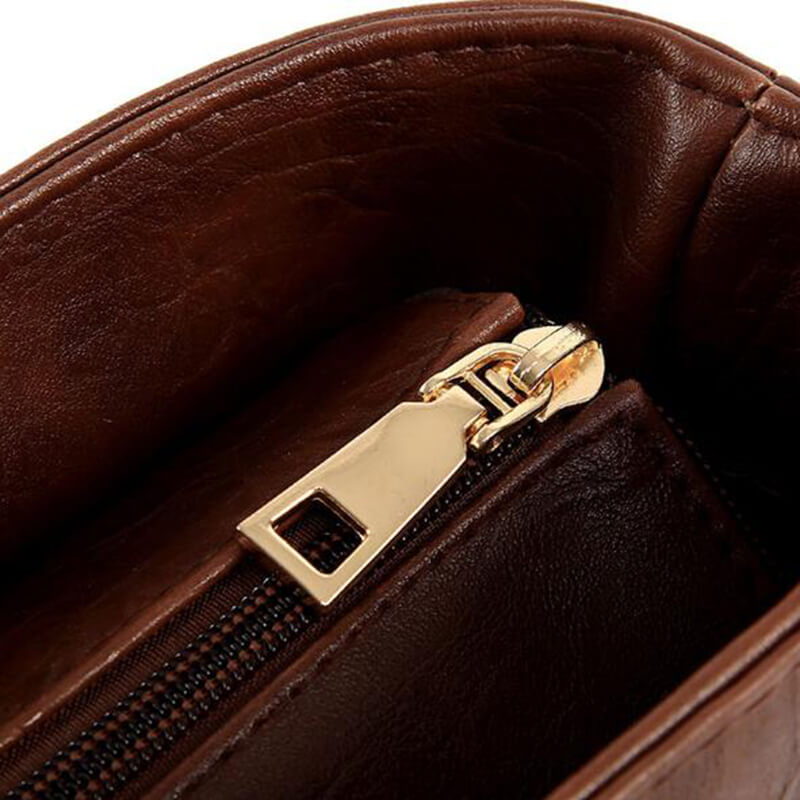 Grand Sac à Main en Cuir Vintage – Parfait pour le Travail & l'Usage Quotidien