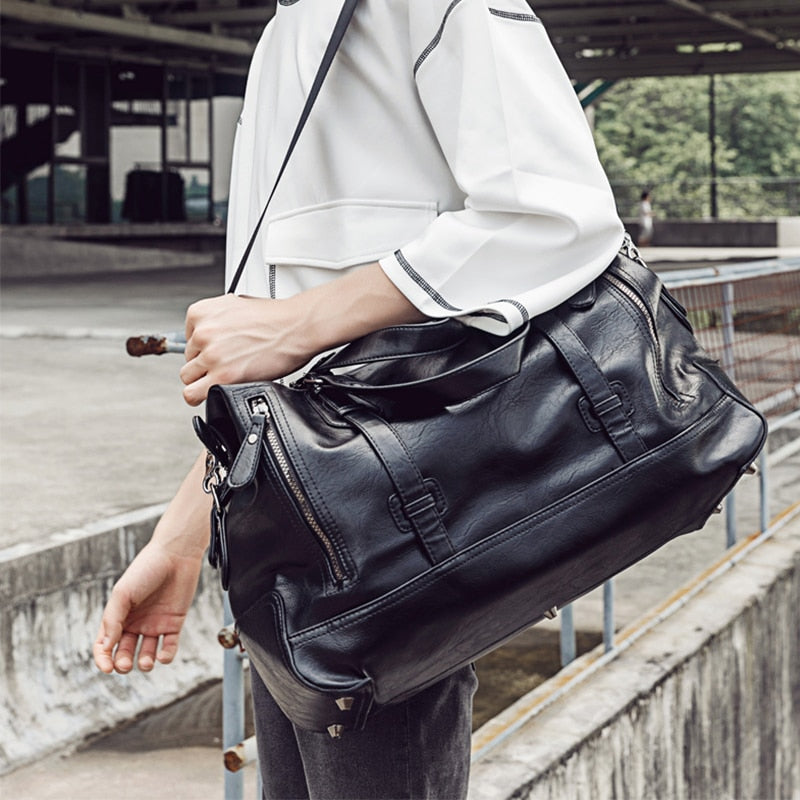 Sac Weekend de Luxe en Cuir pour Homme