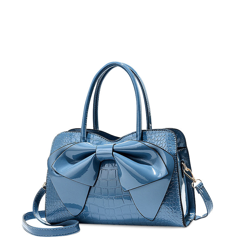 Sac à main tendance pour femmes avec un grand nœud – Look moderne et élégant