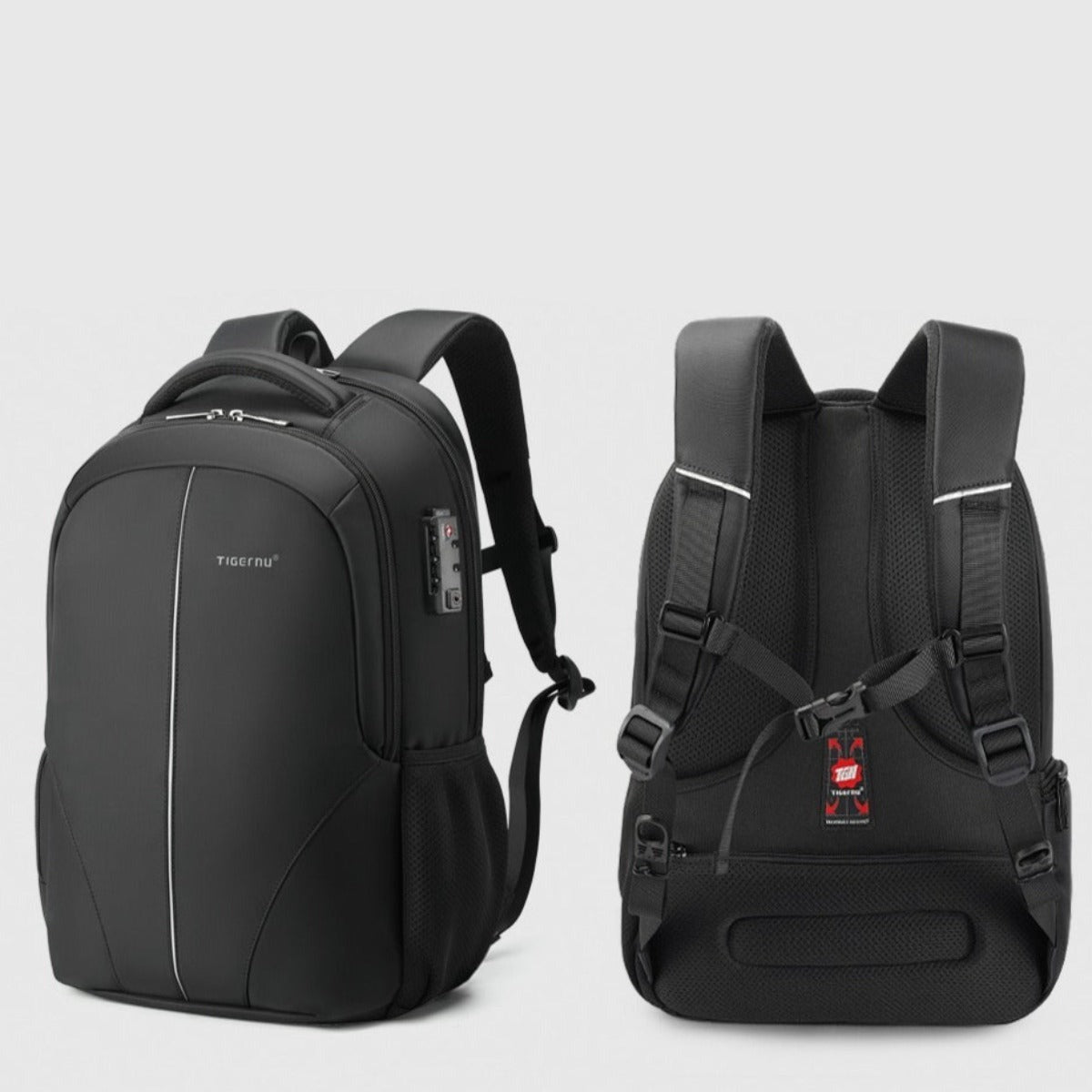 Sac à Dos PC Portable de 17 Pouces Imperméable pour Homme