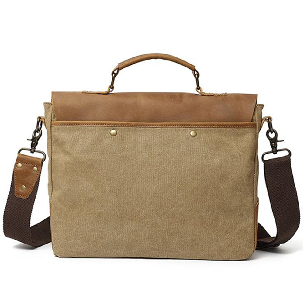 Sac Ordinateur Messager en Toile 14 pouces pour Femme