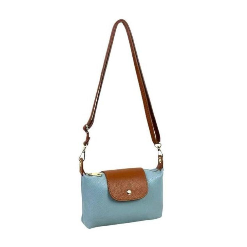 Petit sac bandoulière en cuir italien, élégant et polyvalent