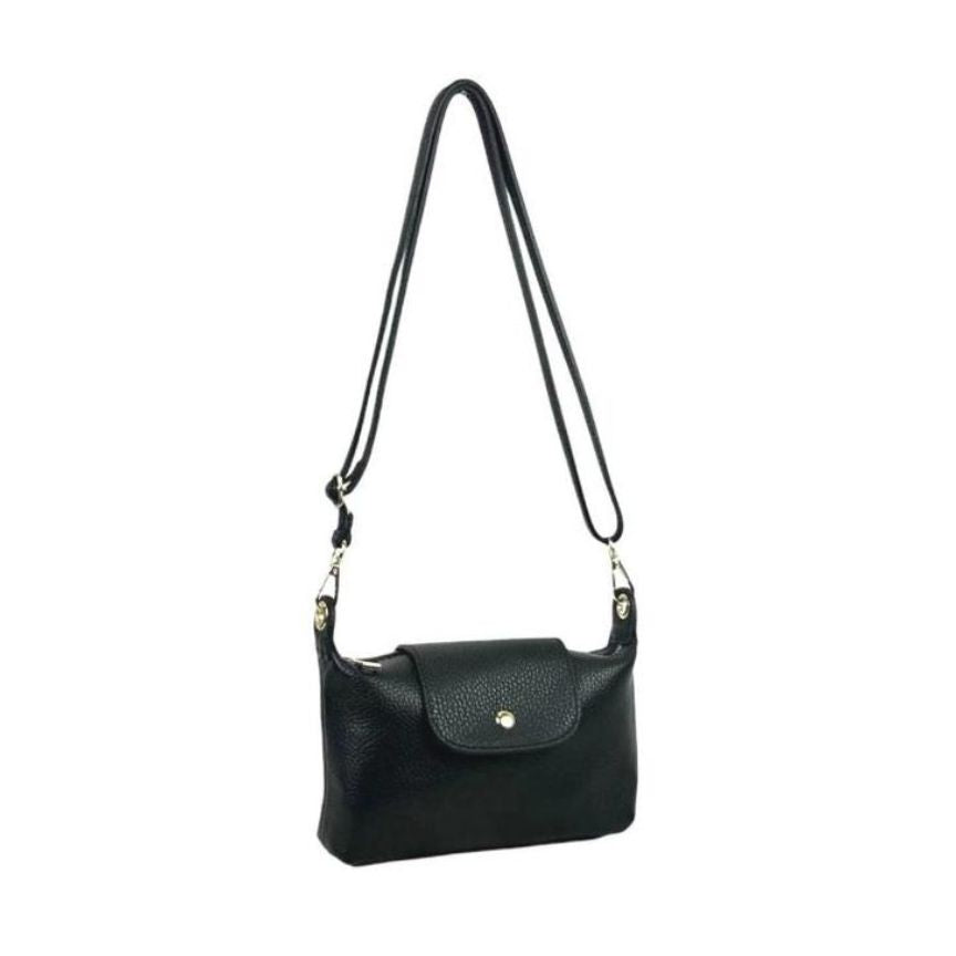 Petit sac bandoulière en cuir italien, élégant et polyvalent