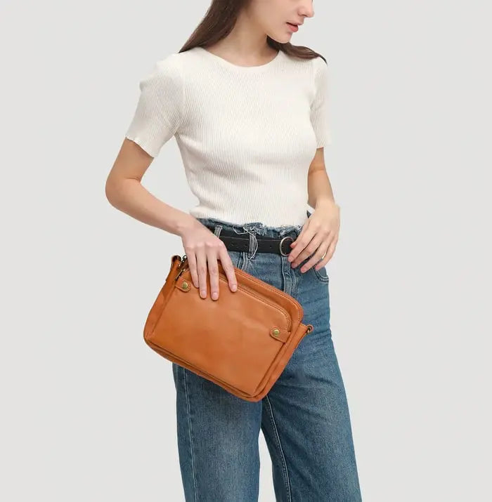 Evi - Sac à bandoulière en cuir de luxe