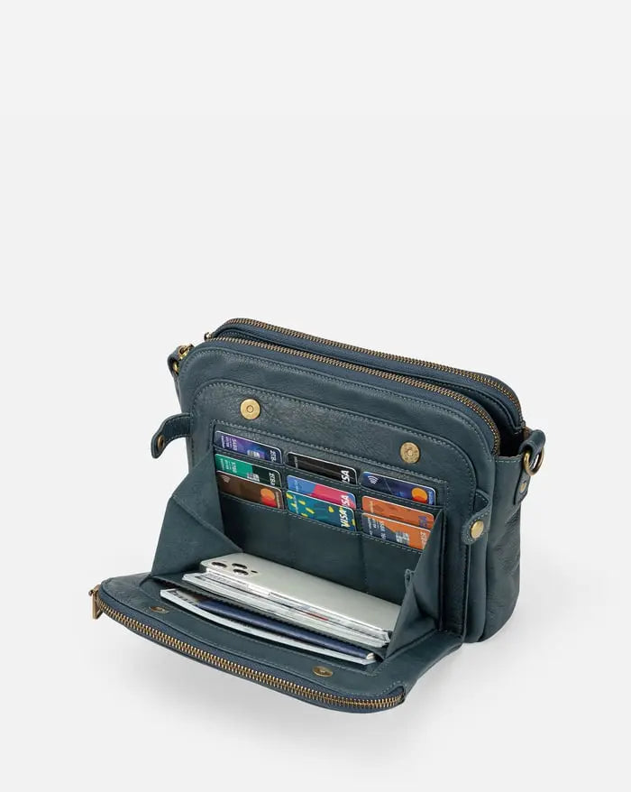 Evi - Sac à bandoulière en cuir de luxe