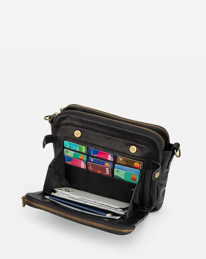 Evi - Sac à bandoulière en cuir de luxe