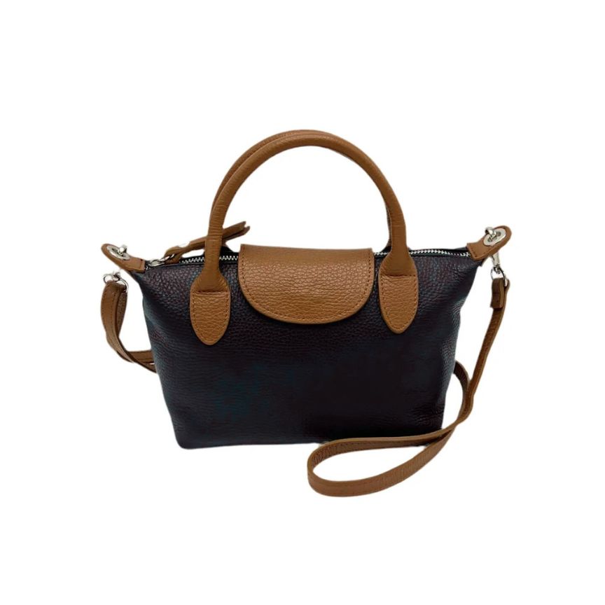 Sac bandoulière en cuir véritable, petit, élégant et polyvalent