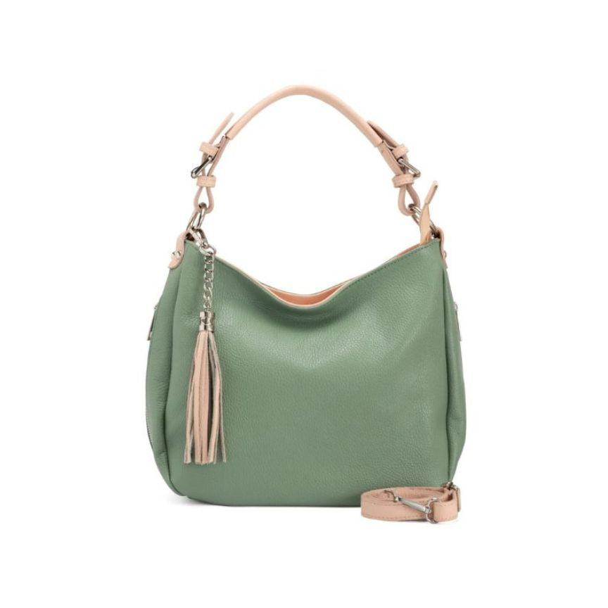 Sac shopper en cuir de taille moyenne avec poches latérales pratiques pour femmes