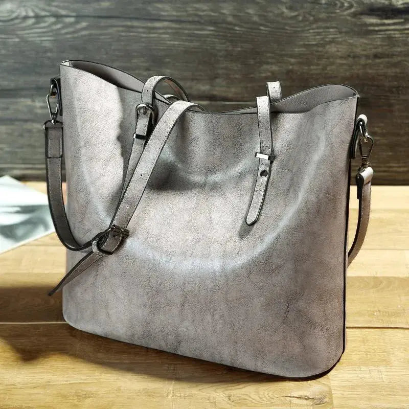 Lola - Sac à main en cuir vintage intemporel