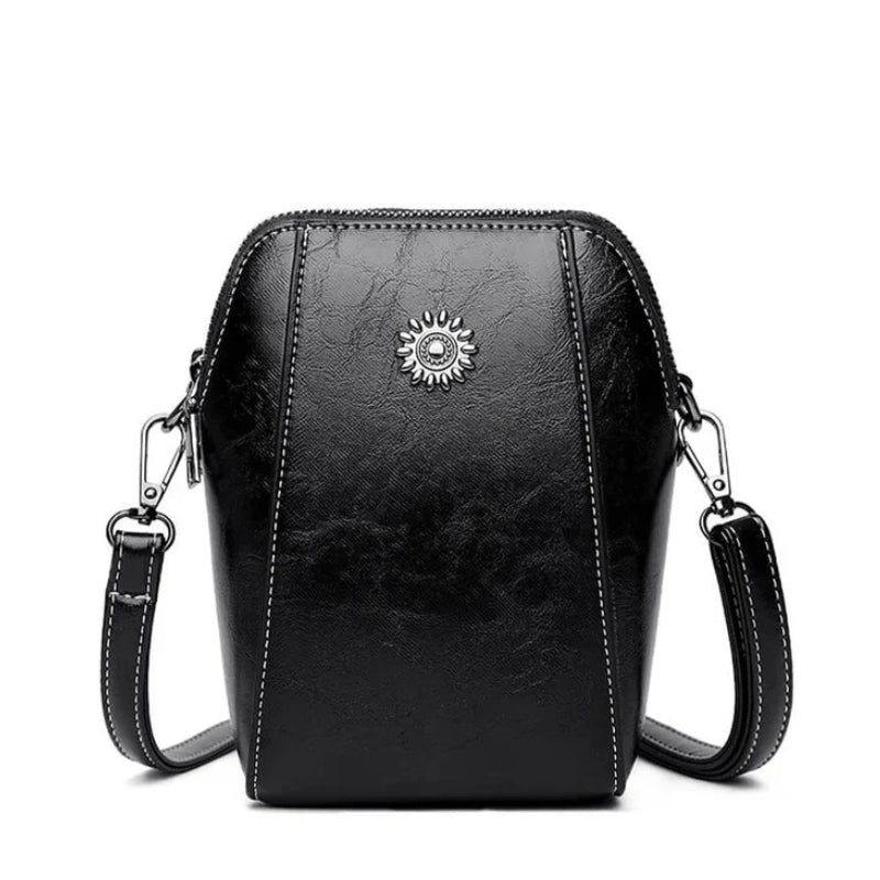 Sac Bandoulière pour Femmes en Simili Cuir | Plusieurs Poches