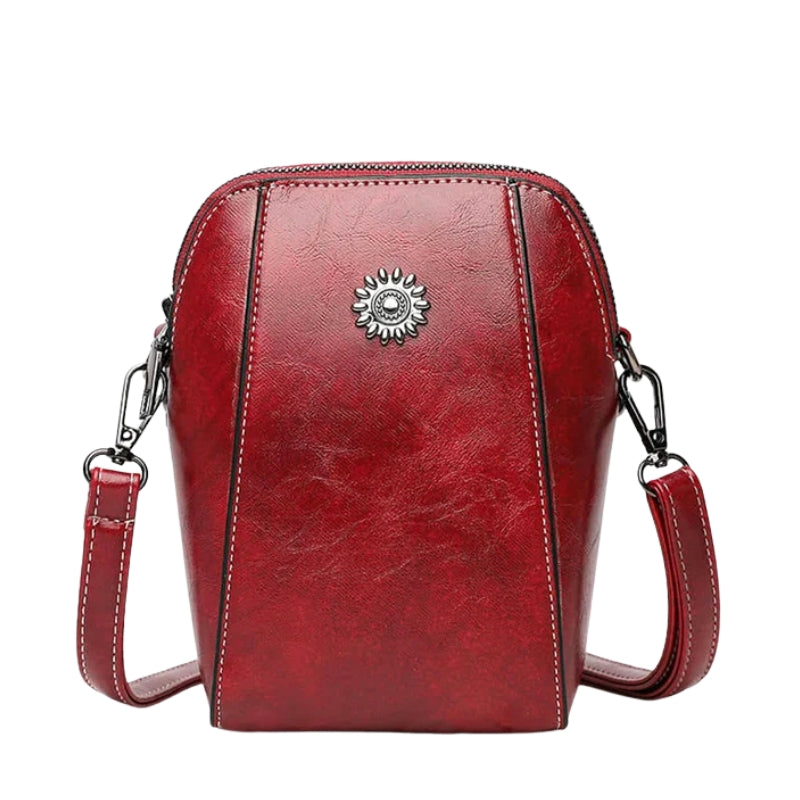 Sac Bandoulière pour Femmes en Simili Cuir | Plusieurs Poches