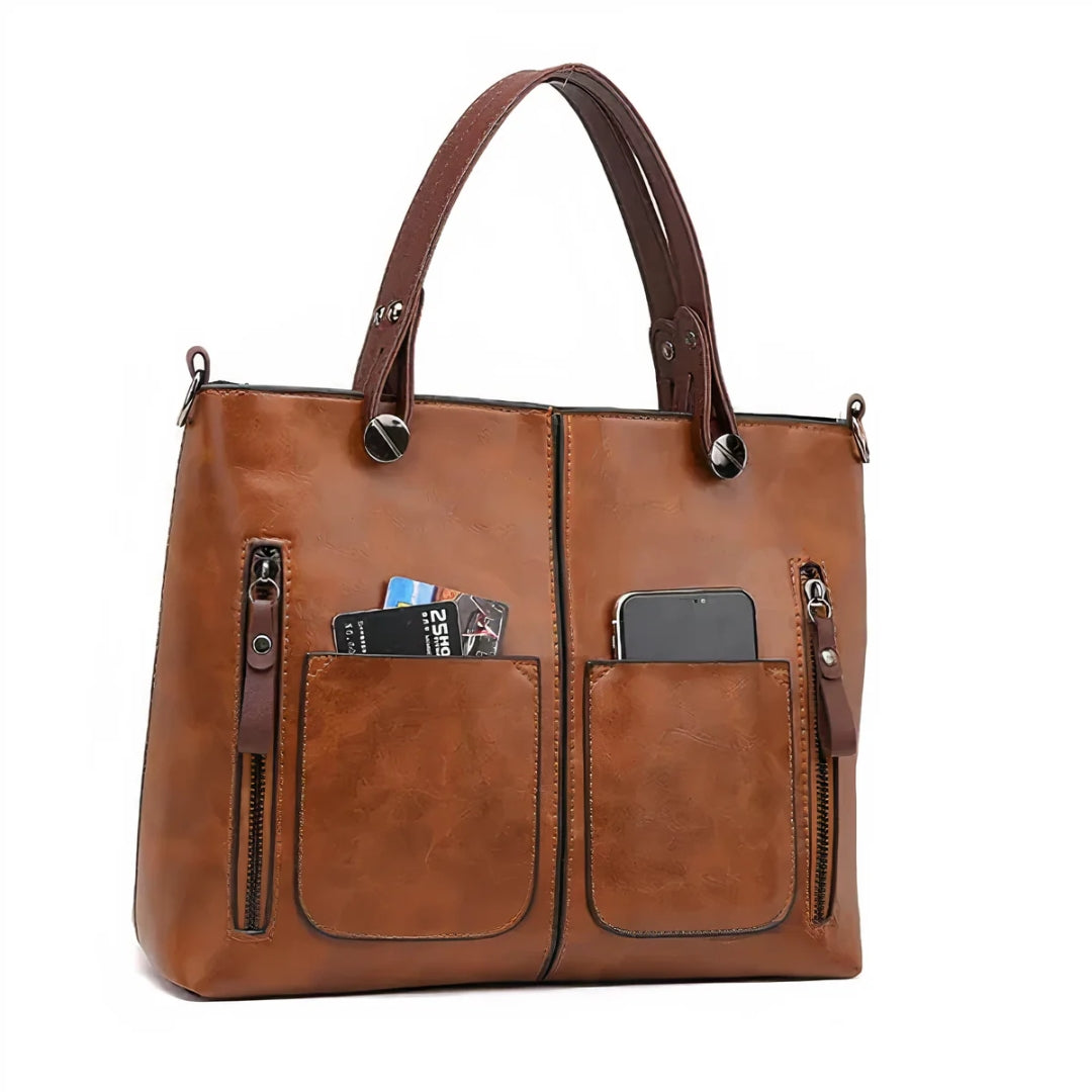 Nova - Sac à Main Vintage en Cuir