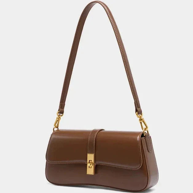 Sac à bandoulière avec Détails Dorés