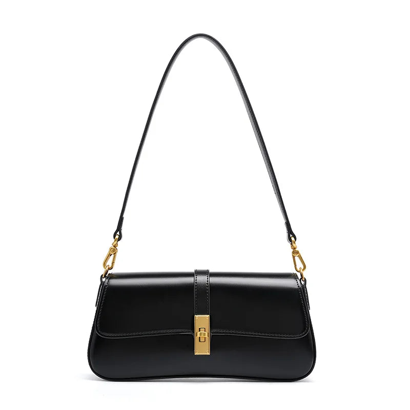 Sac à bandoulière avec Détails Dorés