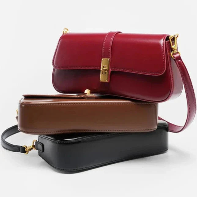 Sac à bandoulière avec Détails Dorés