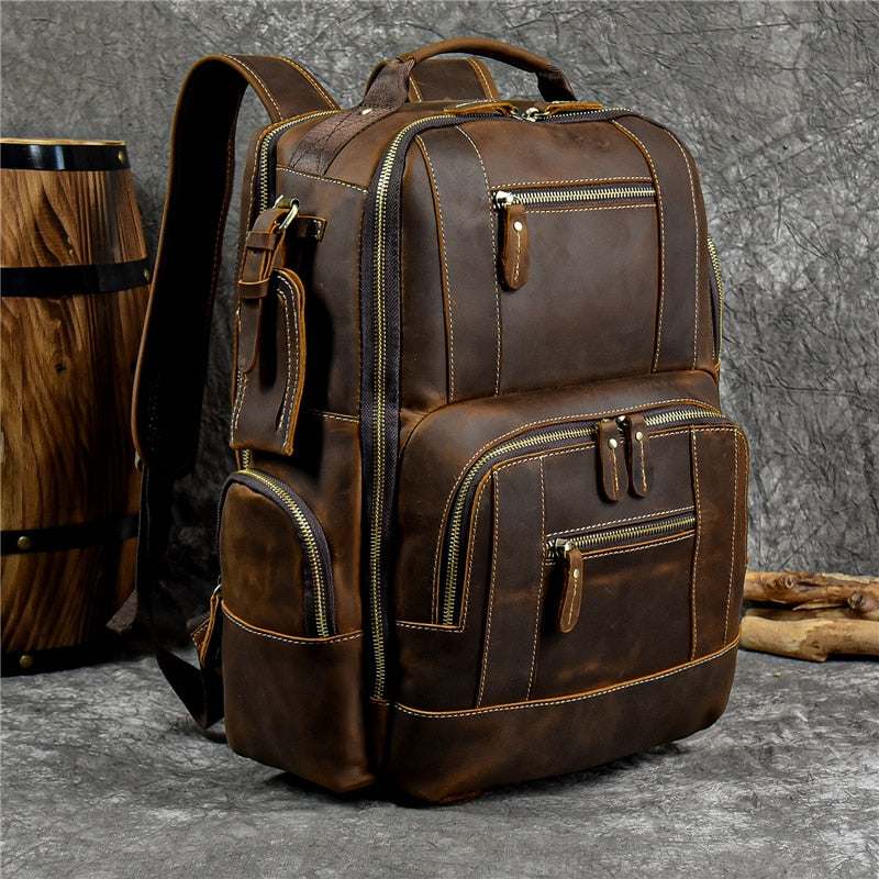 Sac Weekend Classique à Compartiments pour Homme d'Affaires