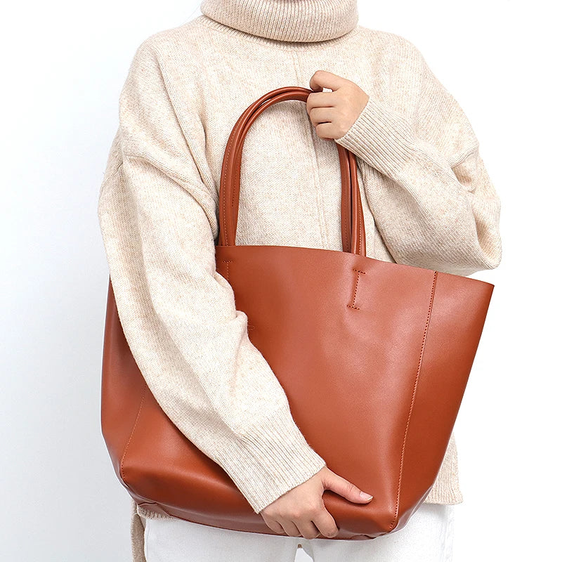 Sac Cabas en Cuir de Luxe pour Femme