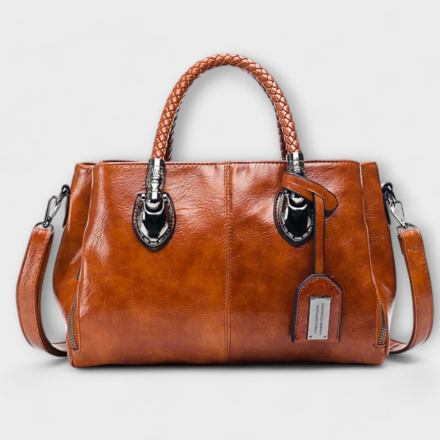 Lyrielle - Élégante Sac de Yoga en Cuir