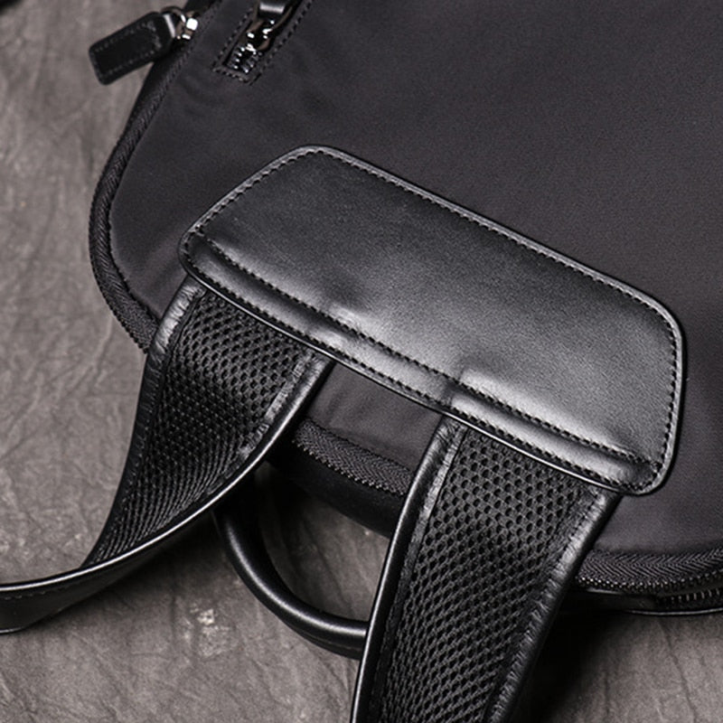 Sac à Dos Classique en Cuir Simple & Elégant pour Homme