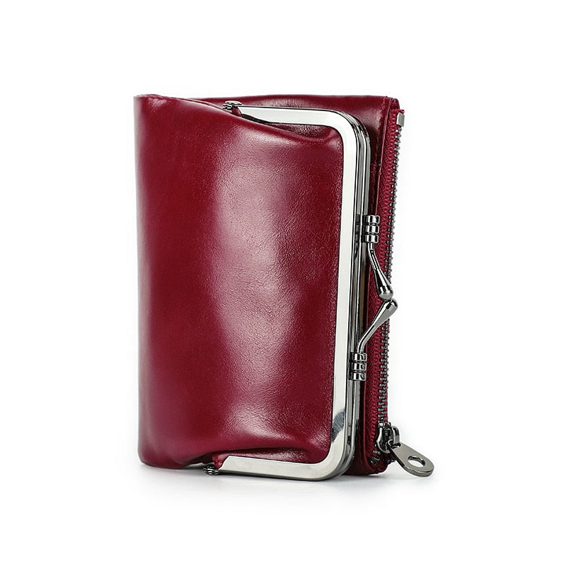 Porte Monnaie pour Femme à Fermeture CLIC CLAC