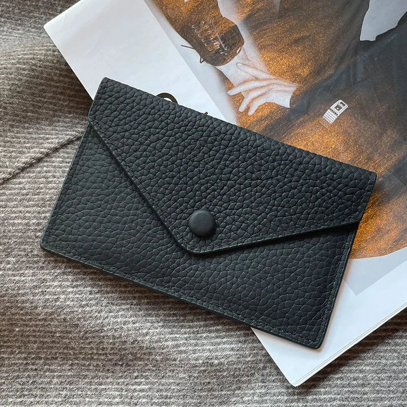 Porte Carte Bancaire en Cuir pour Femme