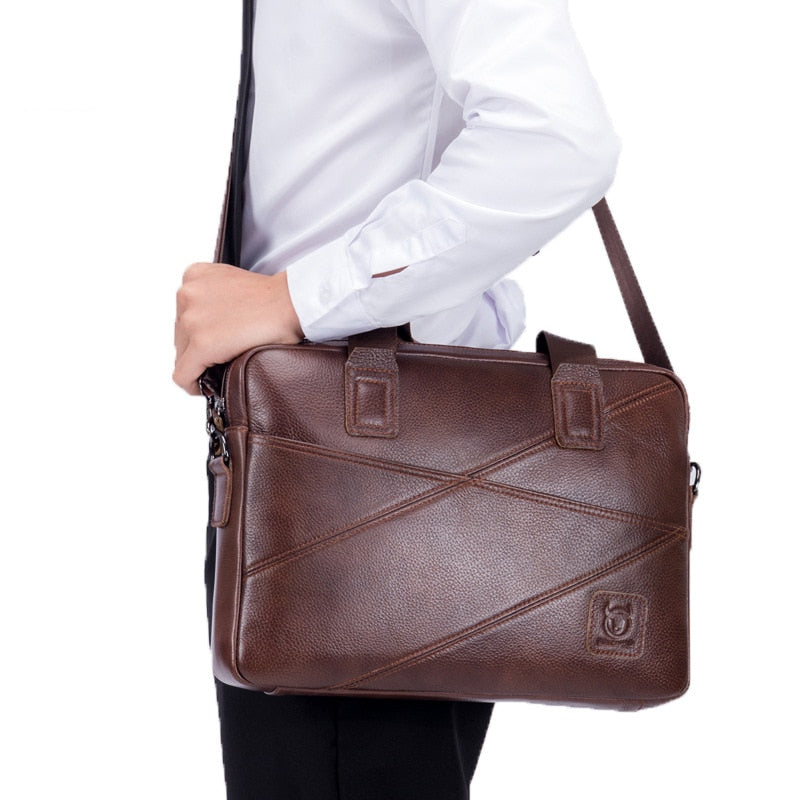 Sac Ordinateur en Cuir pour Homme