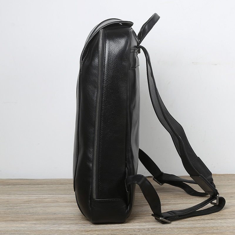 Sac à Dos Style Rétro de Luxe en Cuir Décontracté pour Homme
