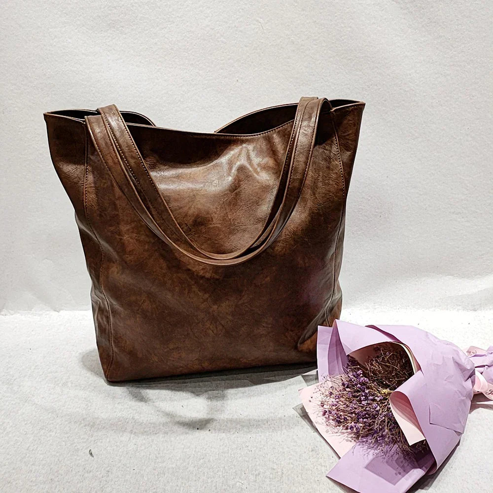Lena | Sac en Cuir Patchwork Vintage
