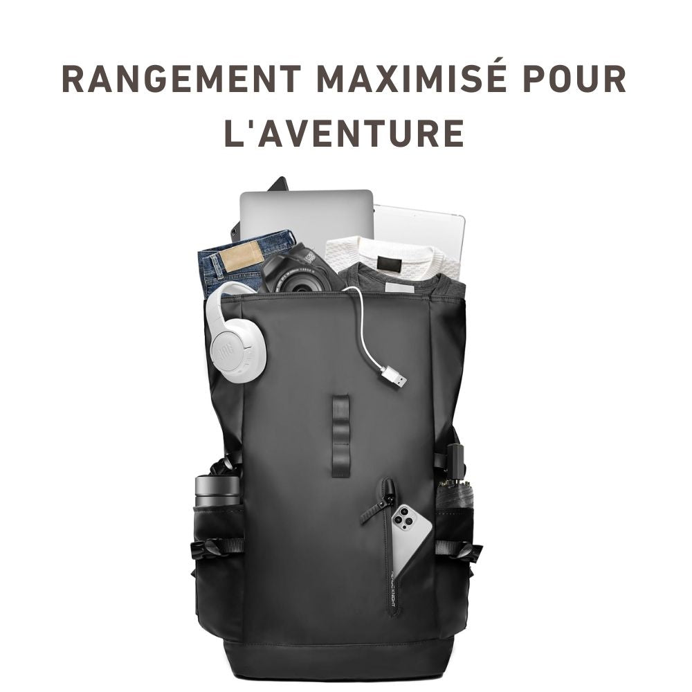 Sac Ordinateur à Dos Extensible Etanche pour Homme