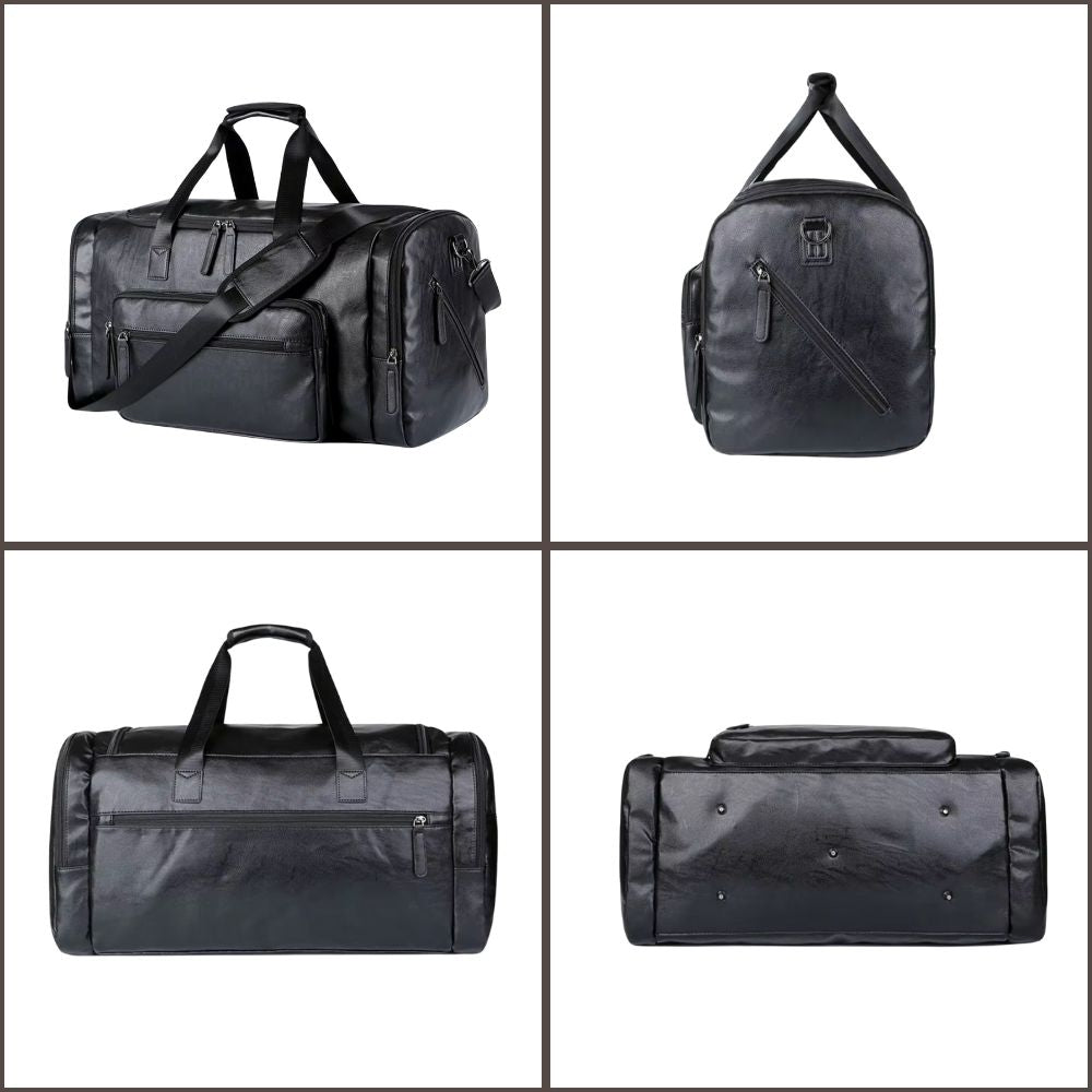 Sac de Voyage à Main Fourre-tout Chic en Cuir