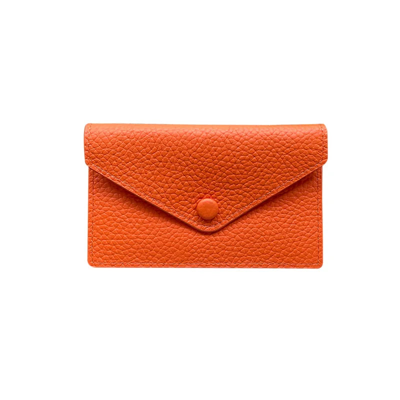 Porte Carte Bancaire en Cuir pour Femme