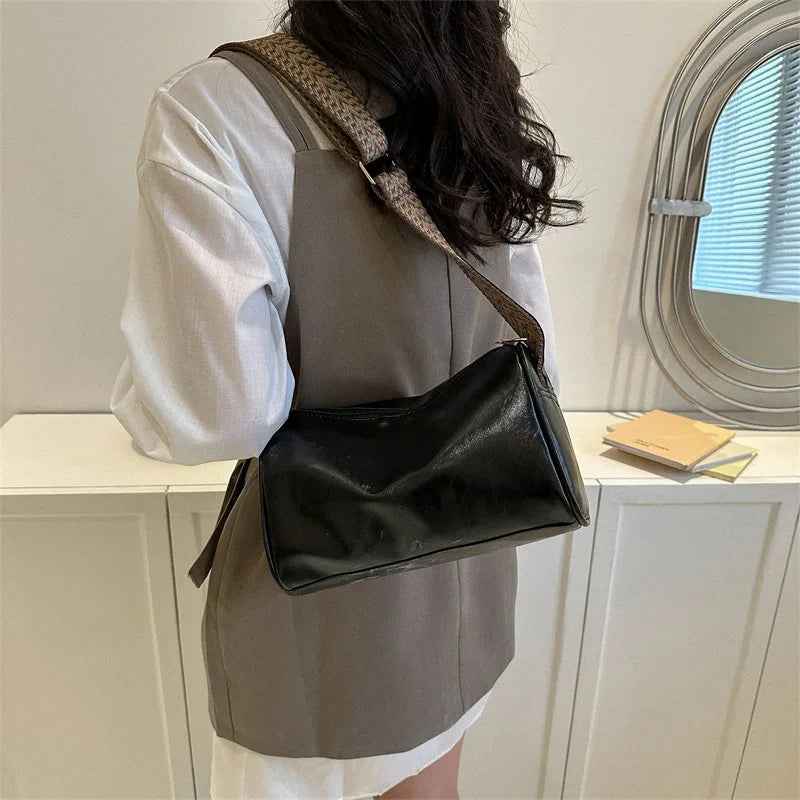 Trine - Sac Crossbody en Cuir Vintage