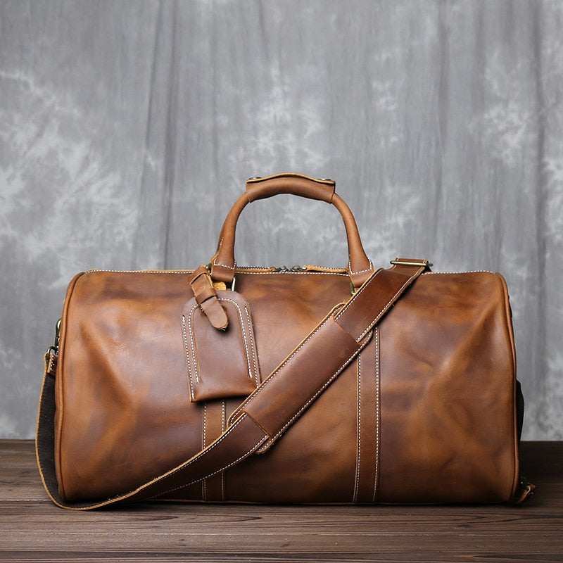 Sac de Voyage en Cuir de Luxe pour Homme