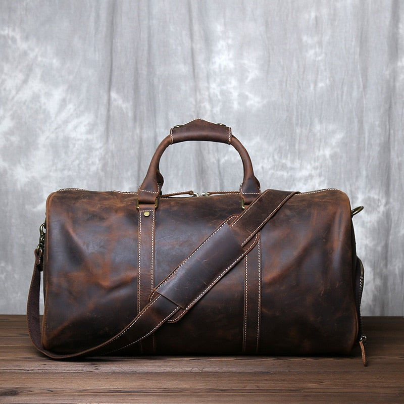 Sac de Voyage en Cuir de Luxe pour Homme