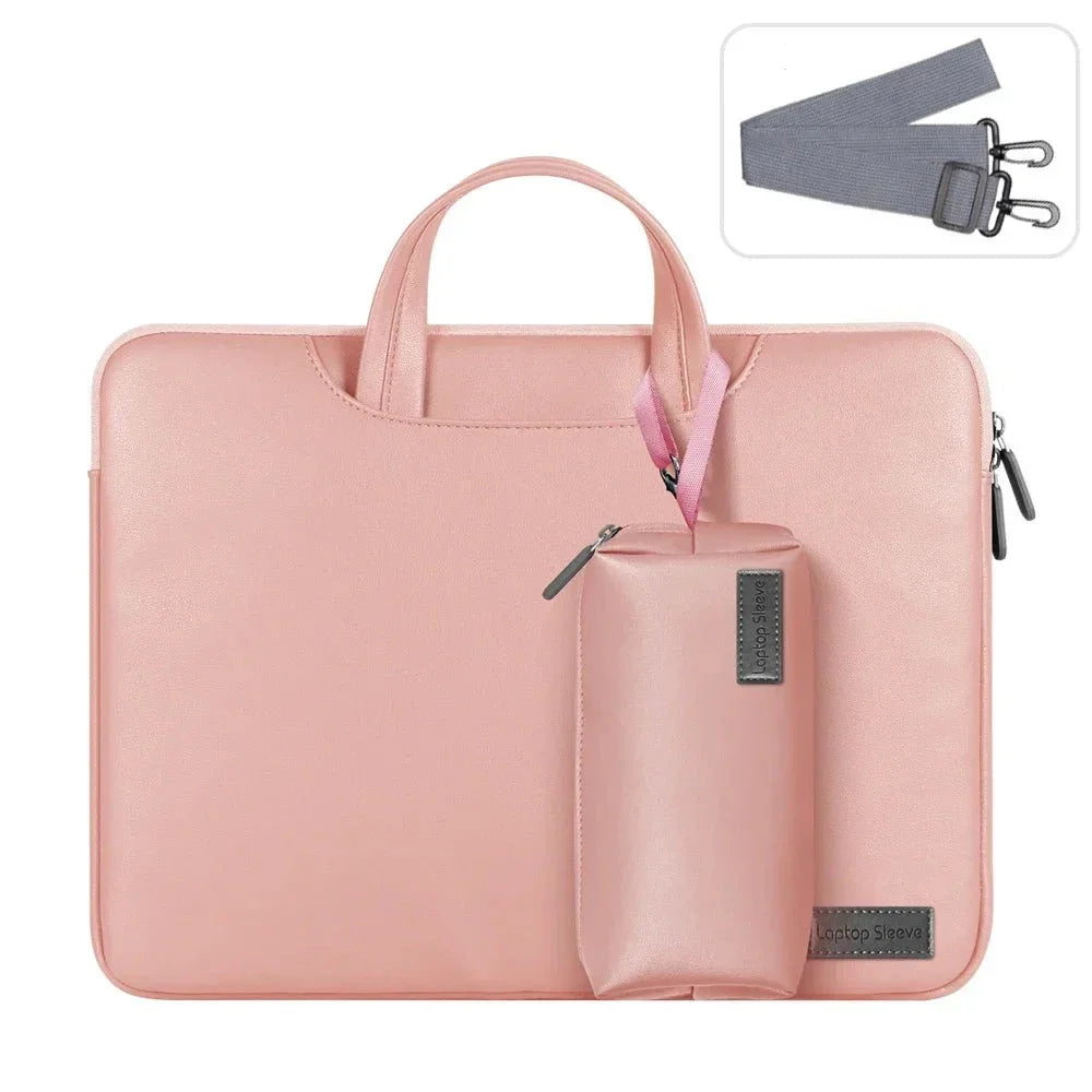 Sacoche Ordinateur en Cuir Unisexe