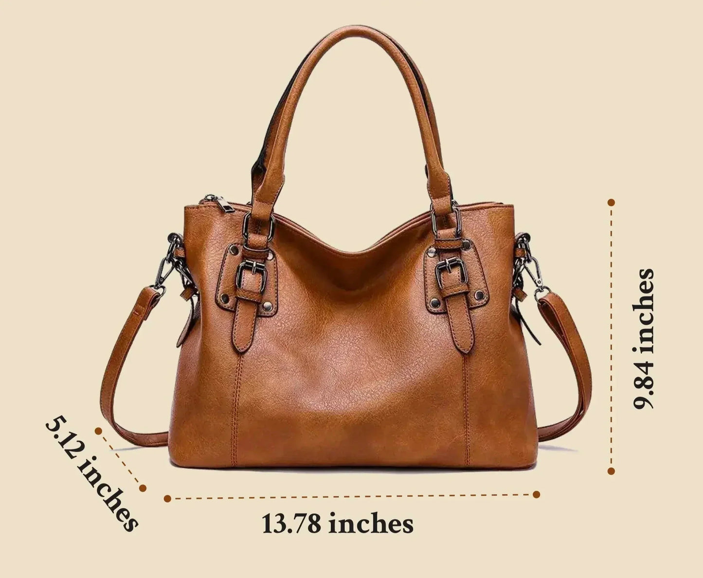 Tygo - Sac à bandoulière en cuir élégant et gracieux