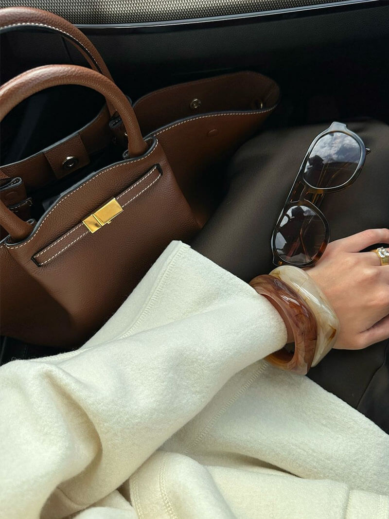 Melanie - Sac Shopper en Cuir