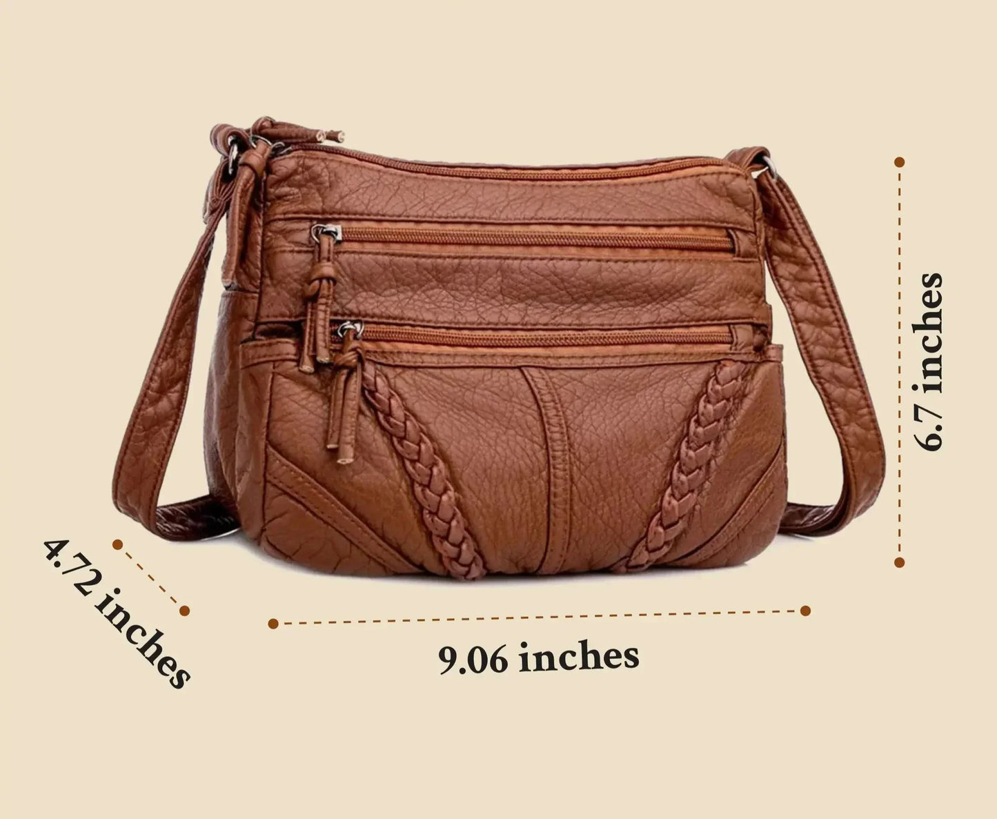 Sara - Sac en Cuir Élégance Douce