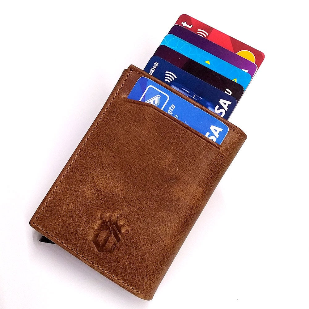 Portefeuille Classique & Fin de Luxe en Cuir