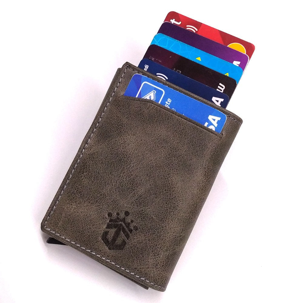 Portefeuille Classique & Fin de Luxe en Cuir