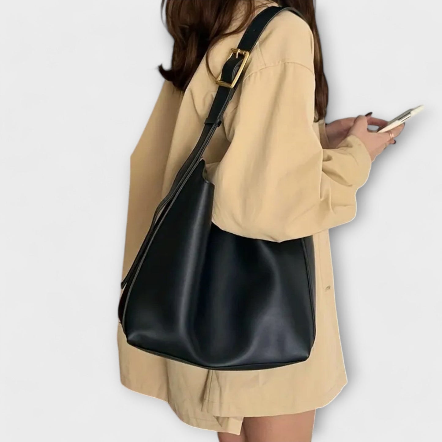Isidore – Élégante Sac à bandoulière en cuir