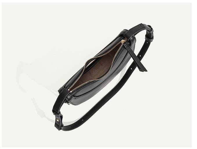 Sac à bandoulière en forme de demi-lune – Moderne, Minimaliste & Chic sans Effort