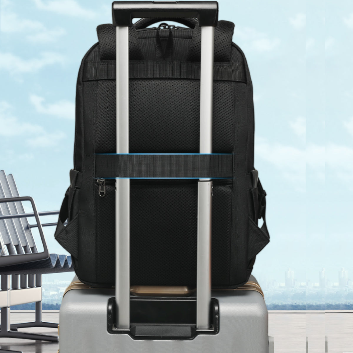 Sac à Dos Homme à Grand Compartiment pour PC Portable
