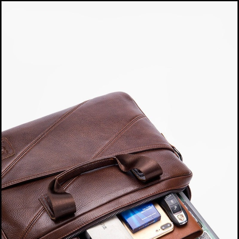 Sac Ordinateur en Cuir pour Homme