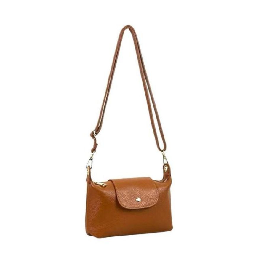 Petit sac bandoulière en cuir italien, élégant et polyvalent