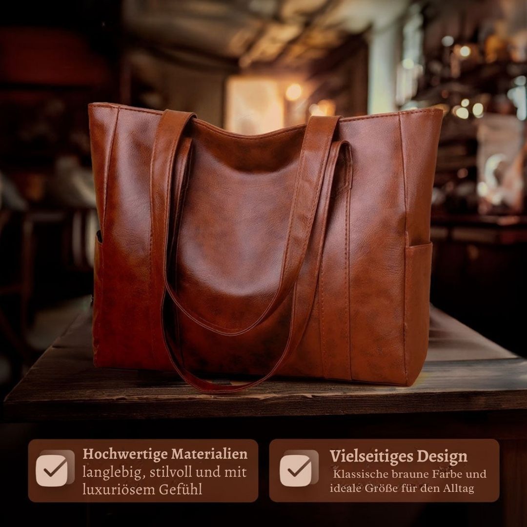 Klara - Sac à bandoulière classique en cuir